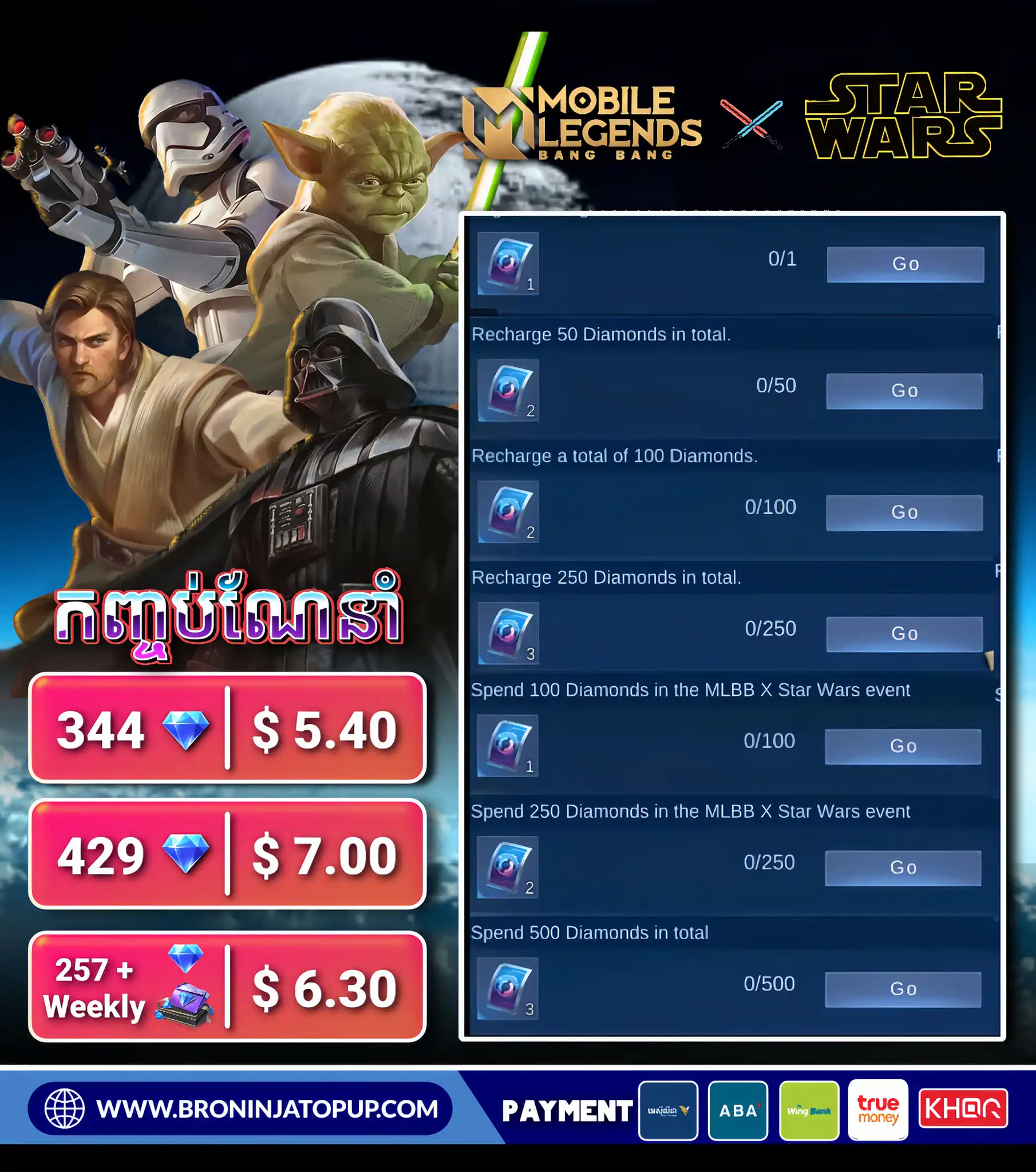 ninjatopup-ទទួលការកក់សម្រាប់-𝐄𝐯𝐞𝐧𝐭-𝐒𝐭𝐚𝐫-𝐖𝐚𝐫𝐬-𝐅𝐫𝐞𝐞-𝐓𝐨𝐤𝐞𝐧